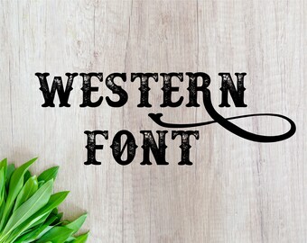 FONT FOR CRICUT font otf Western font Western distressed font svg Grunge font svg Grunge alphabet letters svg Western font cut texas font