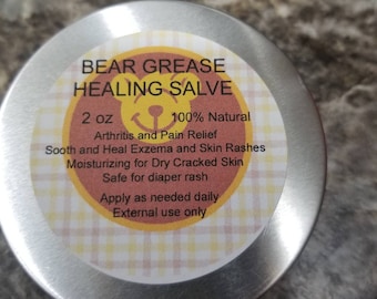 Bear Grease salve  2oz/4oz