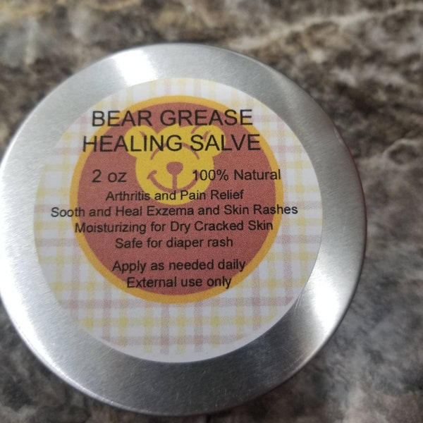 Bear Grease salve  2oz