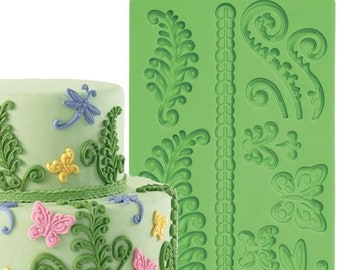 Fern Fondant Silicone Mold