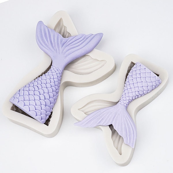 Fondant Mermaid Tail Silicone Mold