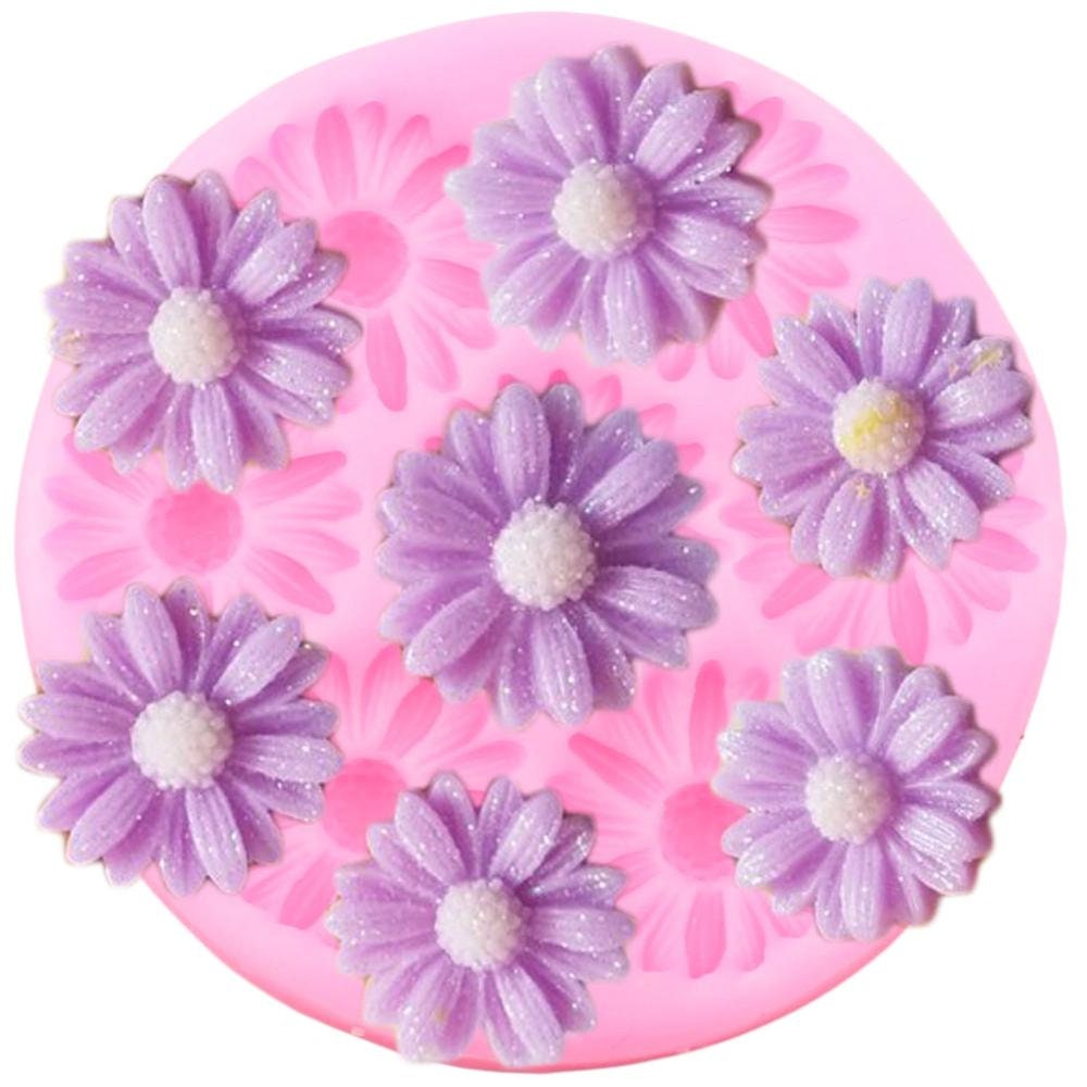 Moule Silicone 3D – Mouton Fleur, Pour Gâteau, Chocolat, Fondant, Neuf