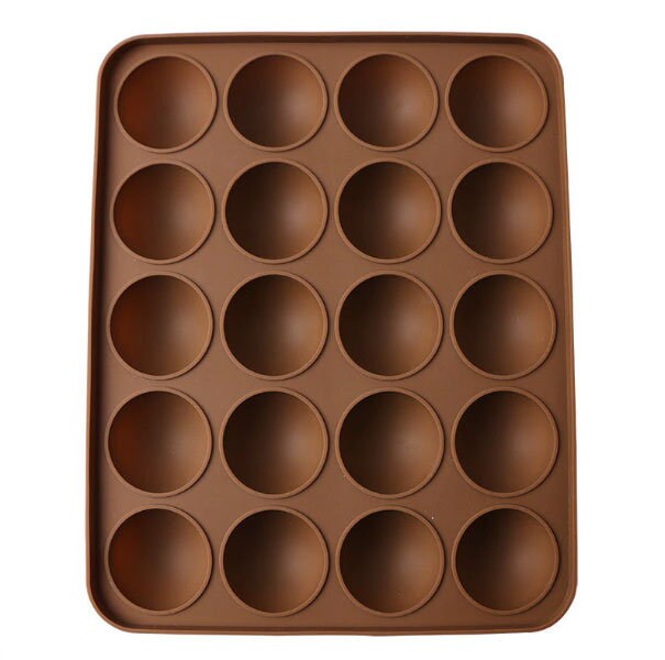 Half Ball Silicone Mold for Chocolate Truffles Desserts Cake Decorating  Tool Cake Decoration Baking Supplies Silicone Mold 