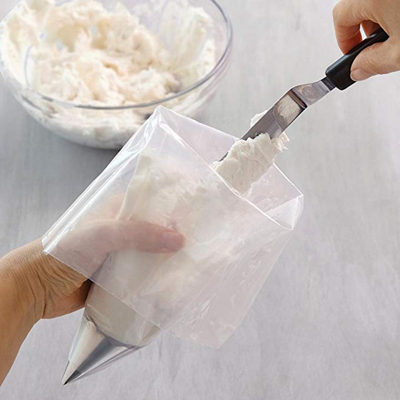 Disposable Piping Bags 100 Pieces Cake Decorating Tools Icing Bags