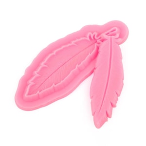 Feder Silikonform Fondantform Kuchendekorationswerkzeuge Fondant Feder Mould Gum Paste Feder Kuchendekoration Kuchendekorationswerkzeug