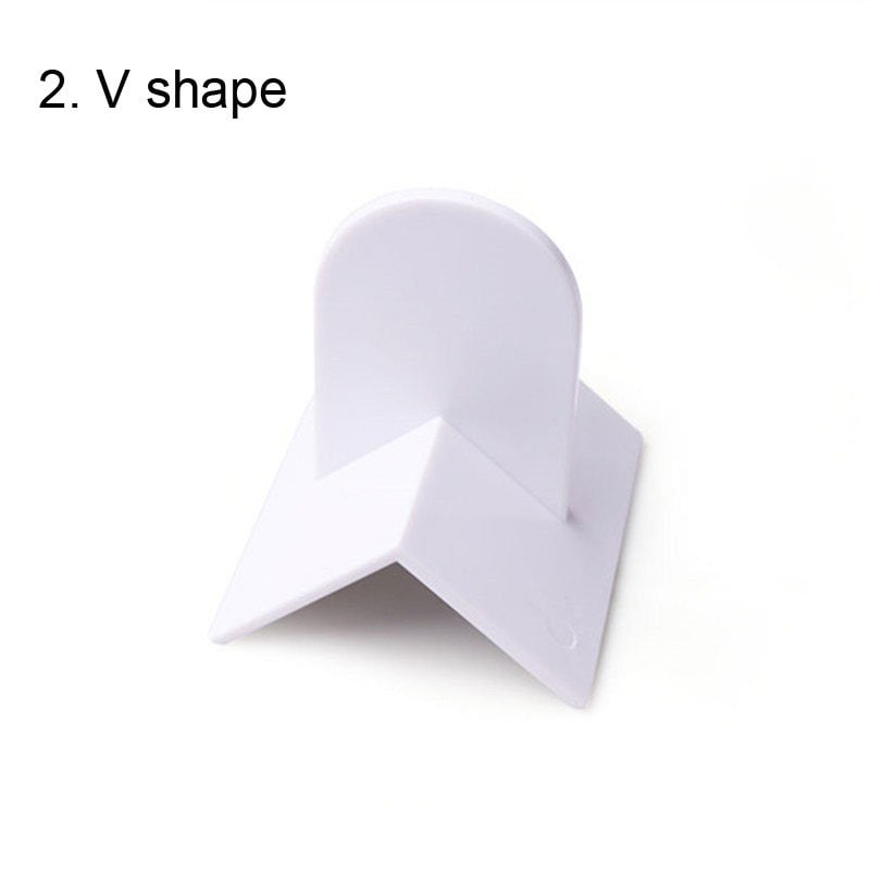 Fondant Smoother Set, Fondant Smoother Taart Accessoires, 2 Stuk Edge Cake Polisher Cake Decorating Modelling Tools, Fondant Cake Smoothing Tool Cutter voor DIY Baking Fondant Smoother Wit