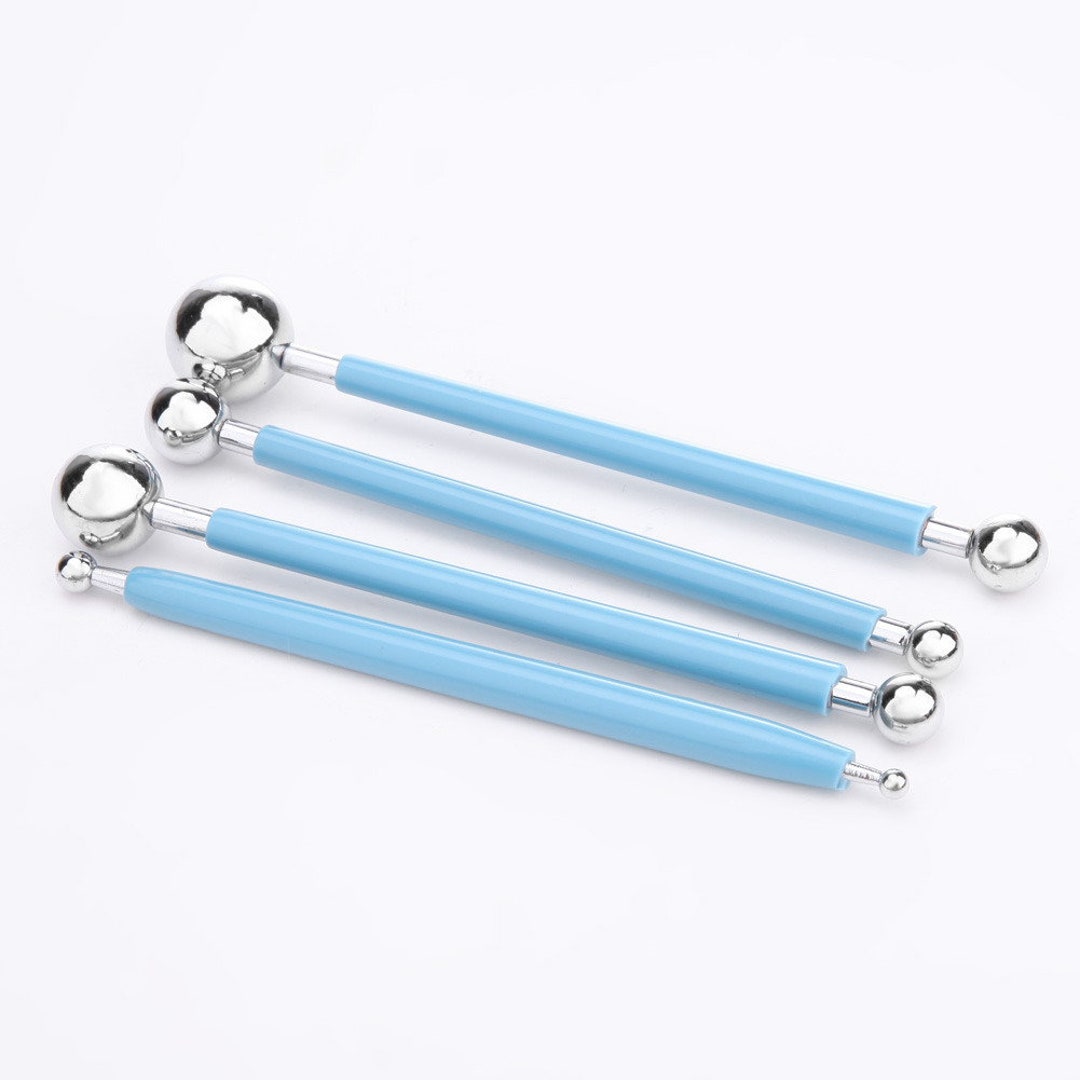 Ball Tools For Cake Decorating Stainless Steel 4 Pieces Set Fondant ball-tools-for-cake-decorating-stainless-steel-4-pieces-set-fondant