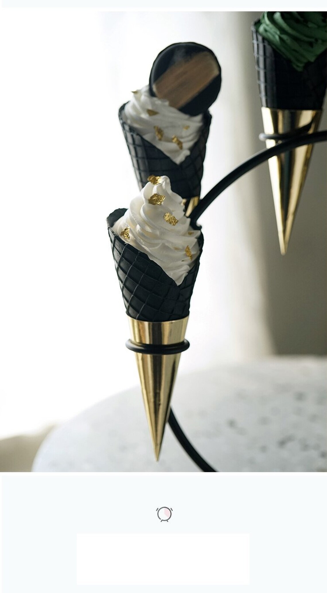 Ice Cream Cone Holder Metal Dessert Stand 6 Hole Cone Stand Etsy