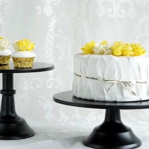 Black Cake Stand Cupcake Stand Wedding Party Supplies Cake Display Dessert Table Tray Metal Cake Stand