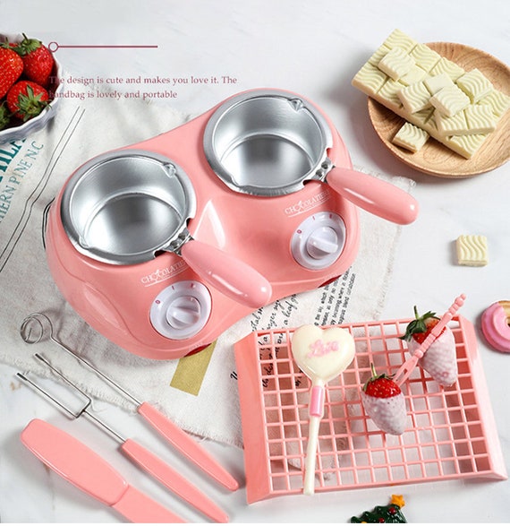 Double Chocolate Melting Pot Candy Melting Pot Automatic Temperature  Electric Pot Chocolate Fondue Chocolate Making Tool Electric Pot 