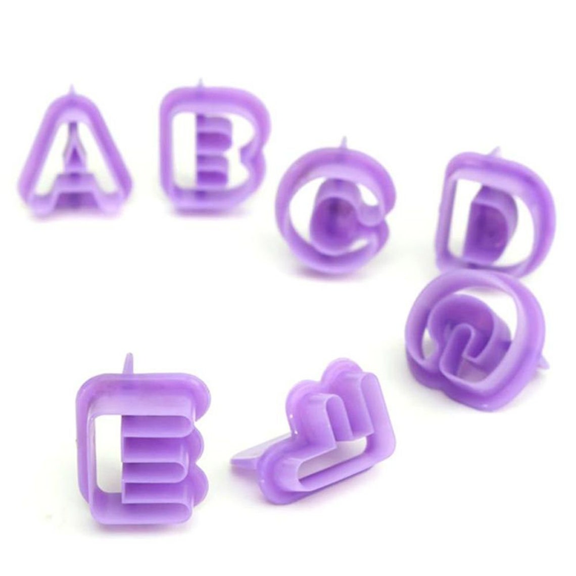 Alphabet Cutters Letters and Numbers Cutters Fondant Cutter Etsy