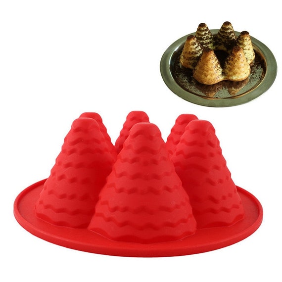 Silicone Christmas Tree Cake Mold For Pie Jelly Baking Pan - Temu