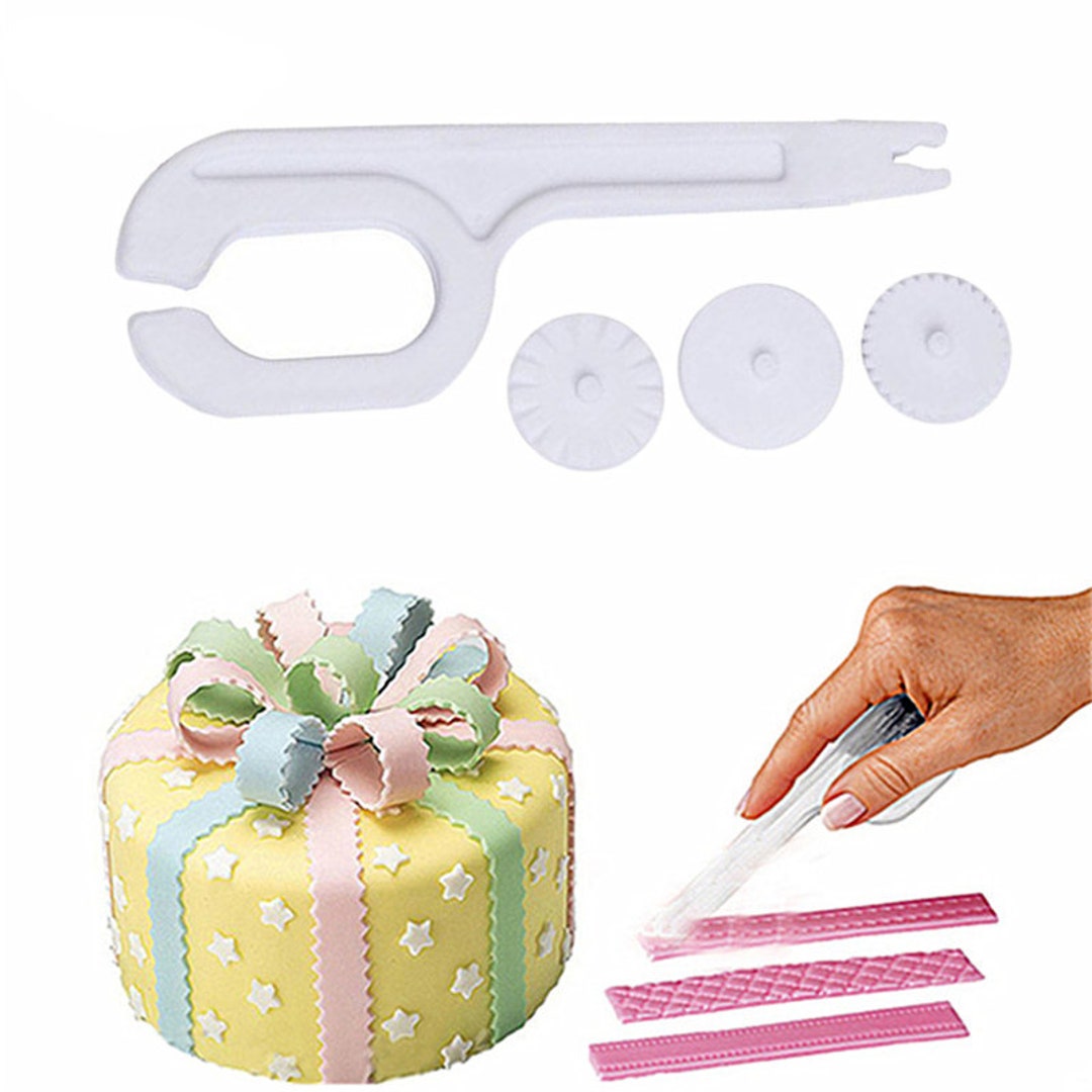 Wheel Fondant Roller and Embosser Cake Decorating Tools Birthday Cake