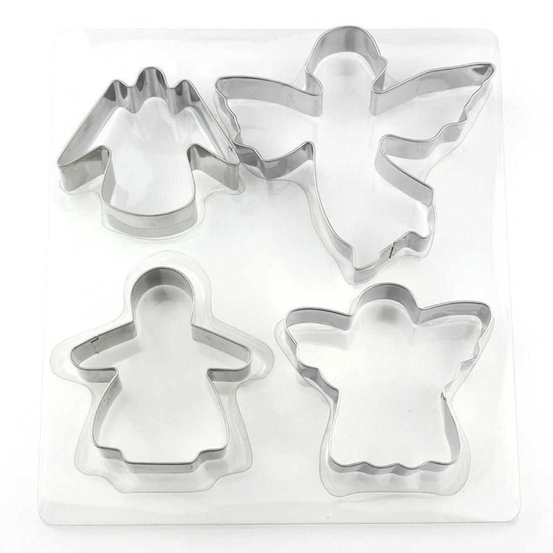 Little Angel Cookie cutter, 2 /3 /4 /5 ″ Dimensioni, 1 ″ Deep, 4