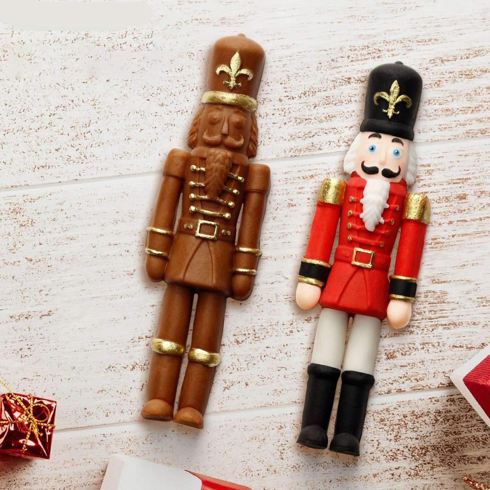 Christmas Nutcracker Soldier Silicone Mold Fondant Mold Etsy