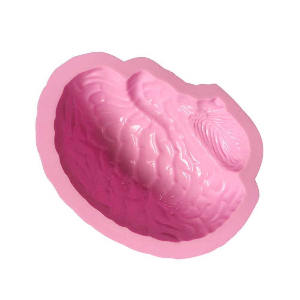 BESTONZON Halloween Brain Mold Set Mold Gummy Worm Silicone Molds
