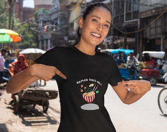 Ramen Vibes Only T-shirt, Ramen T-shirt, Foodie Gift, Foodie T-shirt, Fun Ramen, Noodles T-shirt, Chopsticks T-shirt,Unisex T-Shirt