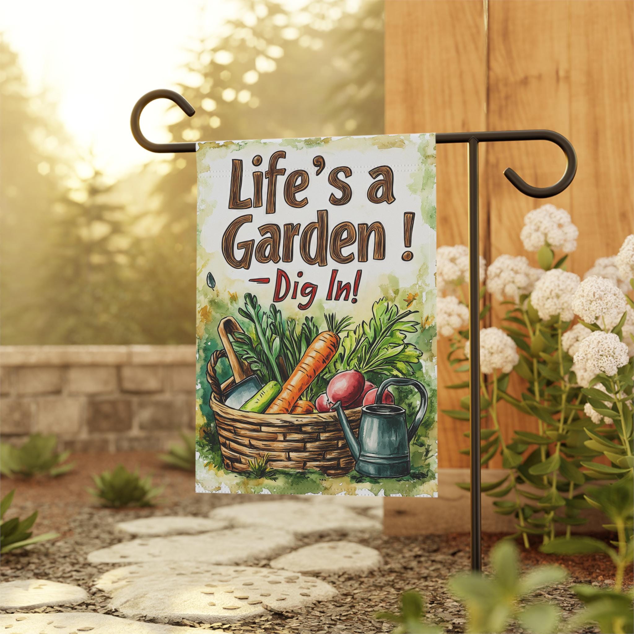 Life's a Garden Dig It Sign - Etsy
