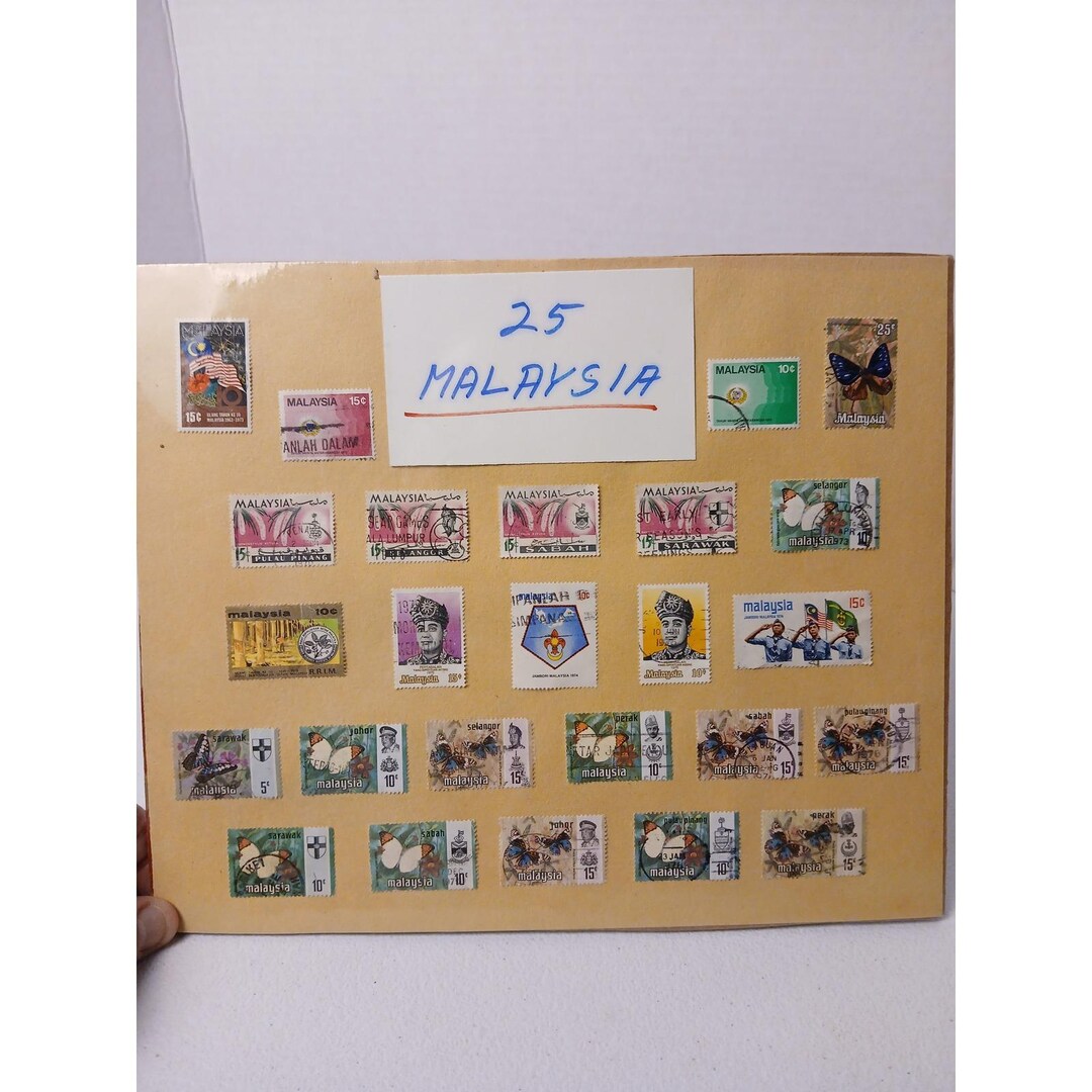 Vintage International Postage Stamp Collection Over 450 Stamps - Etsy