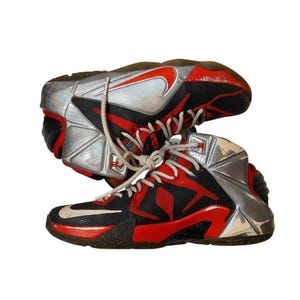 Nike Lebron 12 Special Edition Nike ID 799181 SNEAKER Shoes SIZE 9.5 #483 image 2