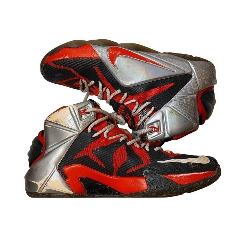 Nike Lebron 12 Special Edition Nike ID 799181 SNEAKER Shoes SIZE 9.5 #483 image 1