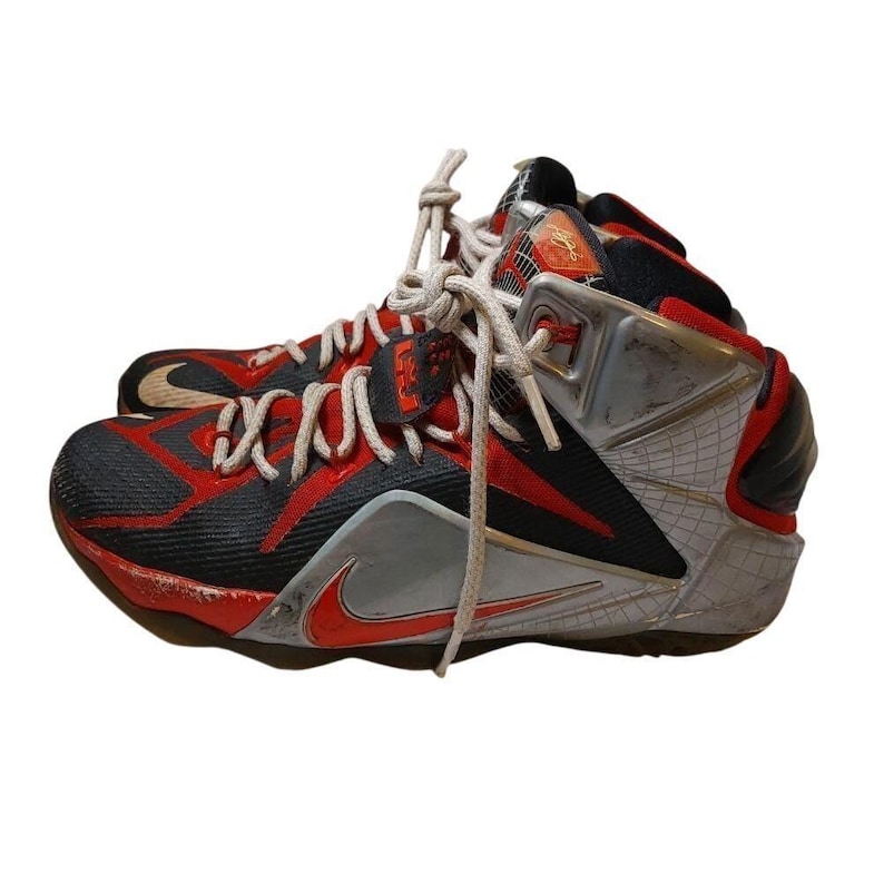 Nike Lebron 12 Special Edition Nike ID 799181 SNEAKER Shoes SIZE 9.5 #483 image 5
