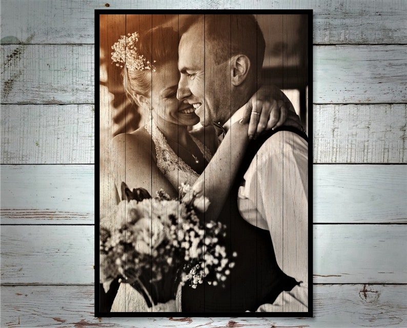 Personalized Gift for Boyfriend Gift Wood Photo Gift for Etsy