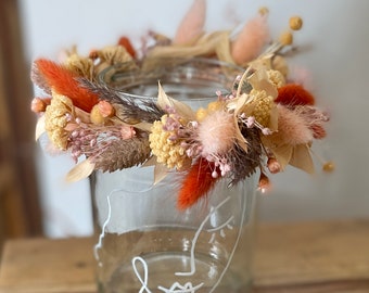 dried flower wreath