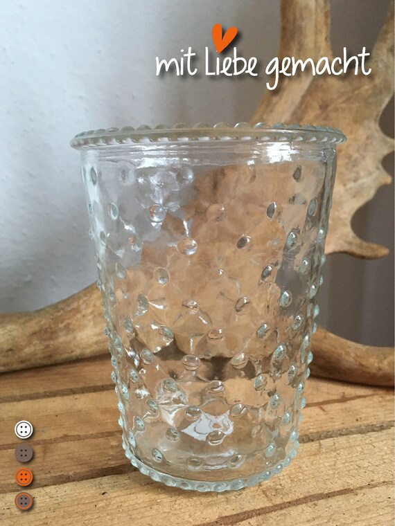 Rental Rent Vase Candle Glass Windlight Etsy