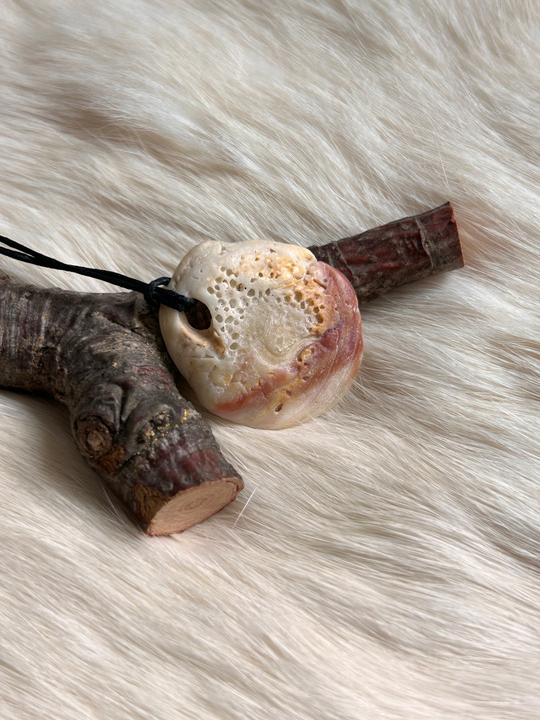 Rusty Shell Necklace, Necklace, Handmade - Etsy