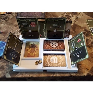 Gloomhaven Character Dashboard 3D Printed | Board Games | Hero Dashboard Organizer