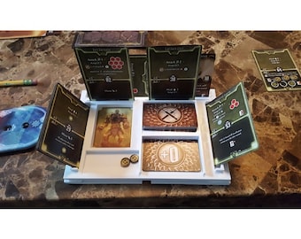 Gloomhaven Character Dashboard 3D Printed | Board Games | Hero Dashboard Organizer