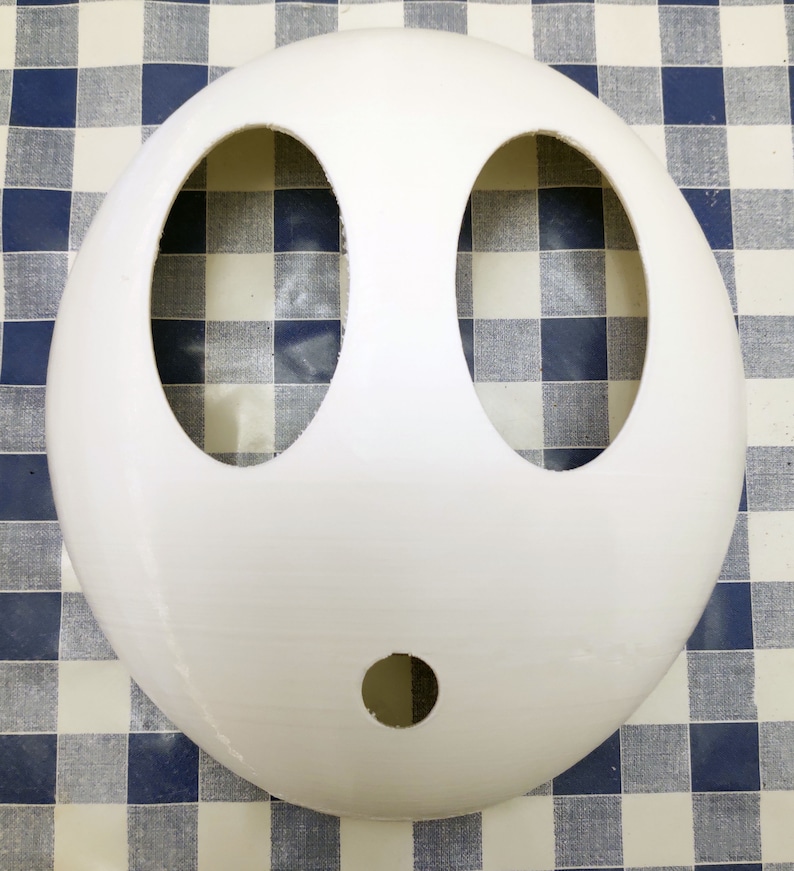 Shy Guy / Shy Gal Mask 3D Printed Super Mario Wearable 3D