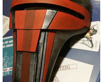 Revan Mask 3D Printed | Star Wars Cosplay Prop (Unpainted)