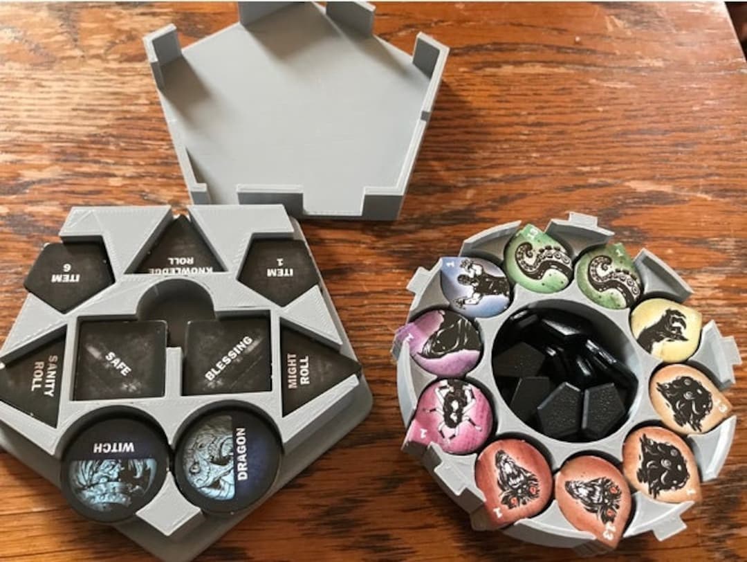 Betrayal at the House on the Hill Token Organizer 3D Printed | Board