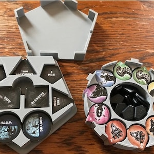 Betrayal at the House on the Hill Token Organizer Stampato in 3D / Giochi da tavolo /