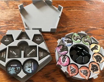 Betrayal at the House on the Hill Token Organizer 3D Printed | Board Games |