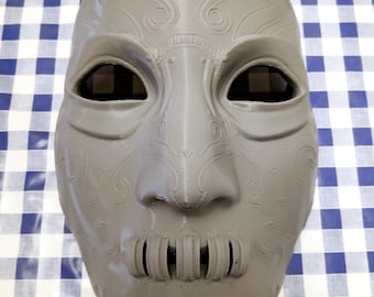 Death Eater Mask | 3D Printed Cosplay Prop (Unpainted)