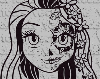 Download Rapunzel clipart | Etsy UK