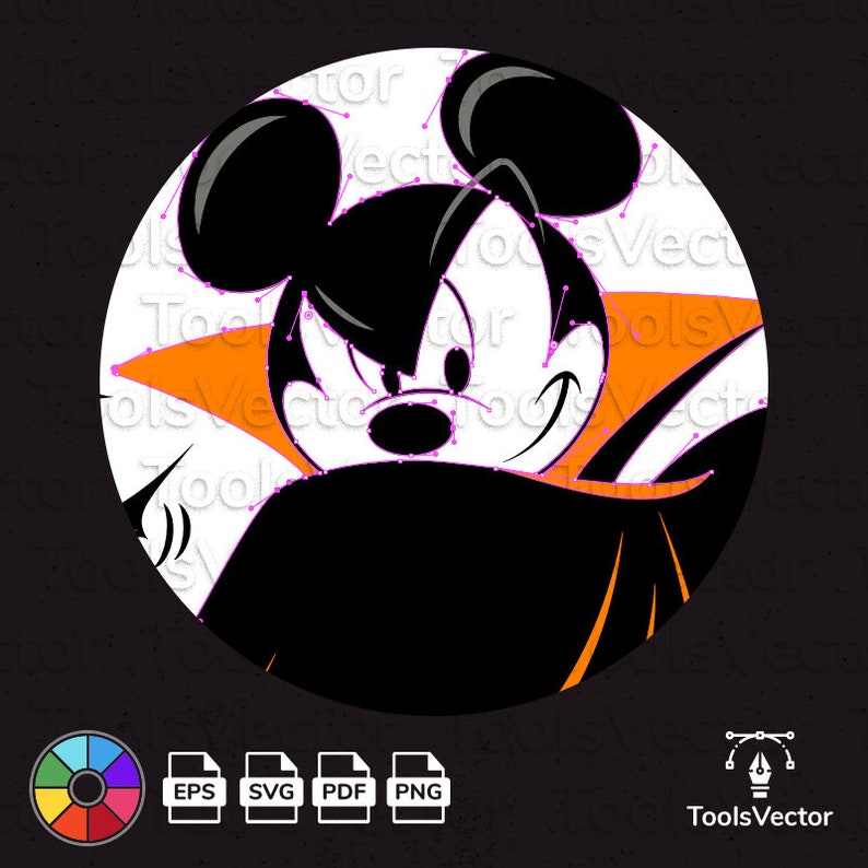 Download Disney Halloween Disney Mickey Mouse Halloween Vampire SVG ...