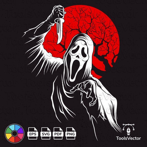Scream Svg Scream Digital Scream Mask Scream T Shirts - Etsy