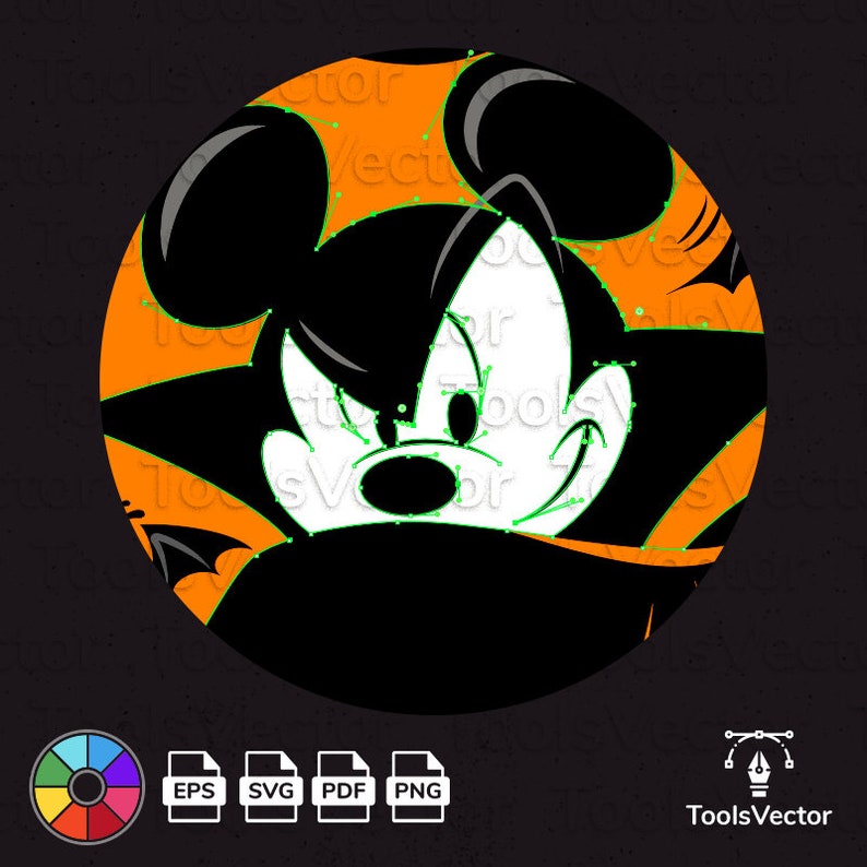 Download Halloween Vampire SVG Disney Mickey Vampire SVG Mickey | Etsy