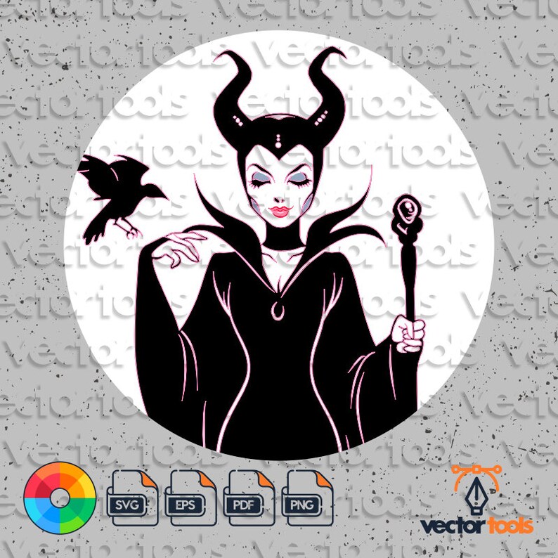 Maleficent Svg Evil Queen Svg Maleficent Cut File - Etsy