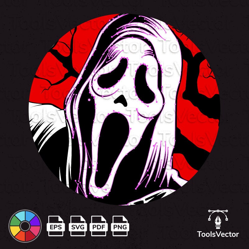 Scream svg Scream digital Scream mask Scream t shirts Etsy México
