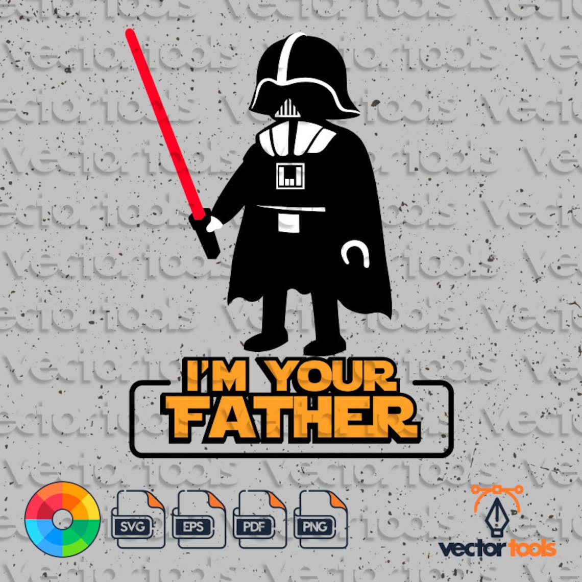 Darth Vader Dad SVG