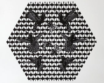 Invisible flowers blossom