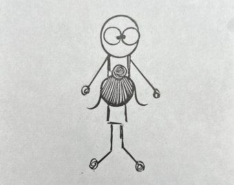 Stickmans zip got stuck