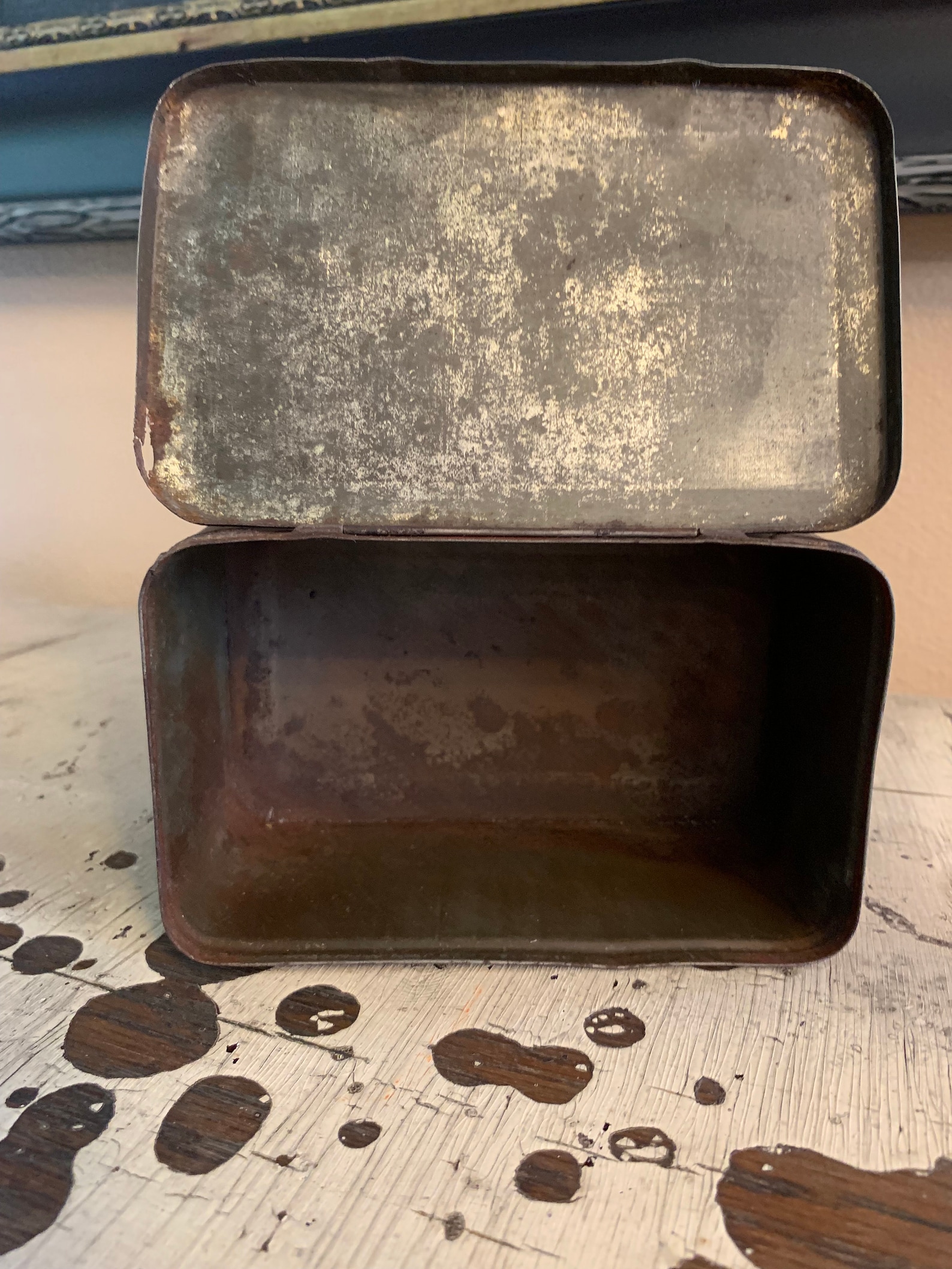 Brotherhood Antique Tobacco Tin Etsy