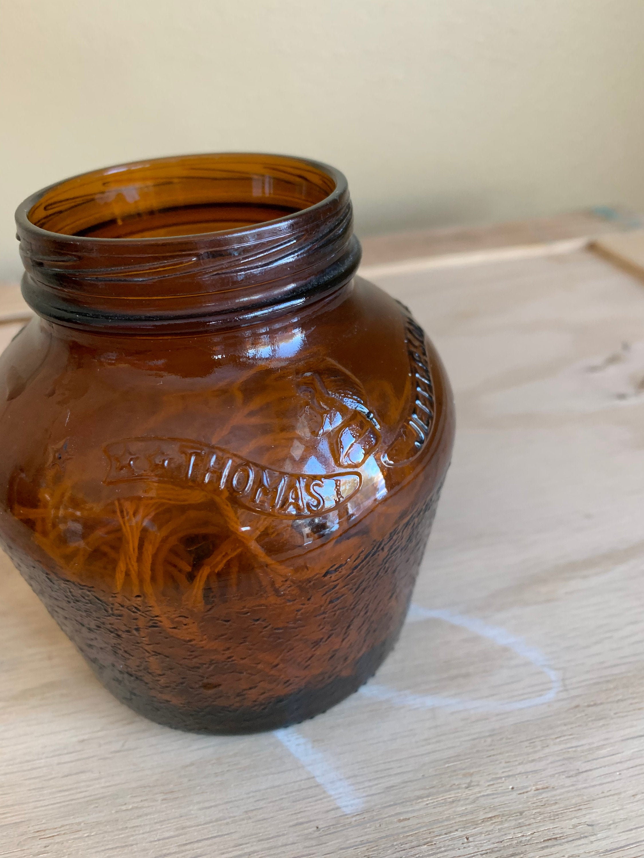 B & M Beans Jar Commemorates Thomas Jefferson