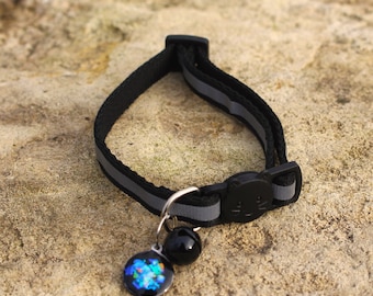SHUNGITE CAT COLLARS: Powerful Emf Protection for Pets, Detox & Healing benefits, Balancing + Calming